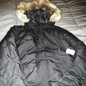 Women’s Black Old Navy Parka